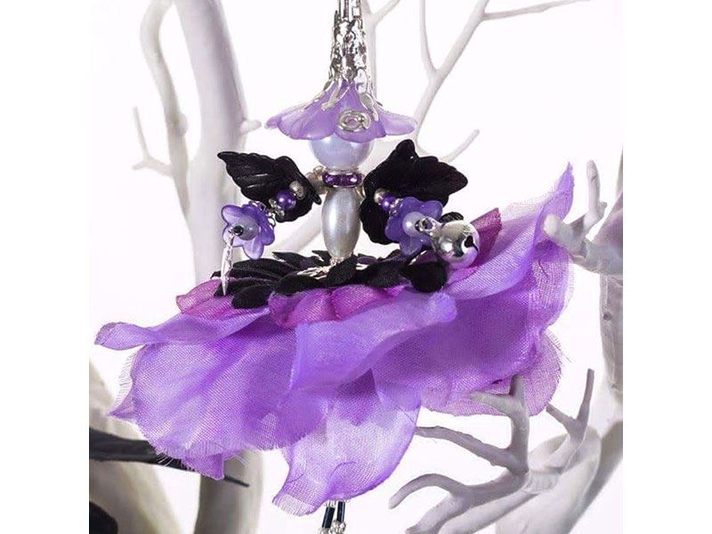 Items from Beaded Flower Fairy workshop at Scarlets Fairy Folk
